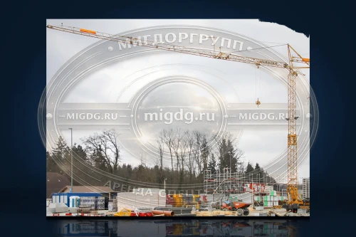 Быстромонтируемый башенный кран Liebherr 42 KR.1 на гусеничном ходу