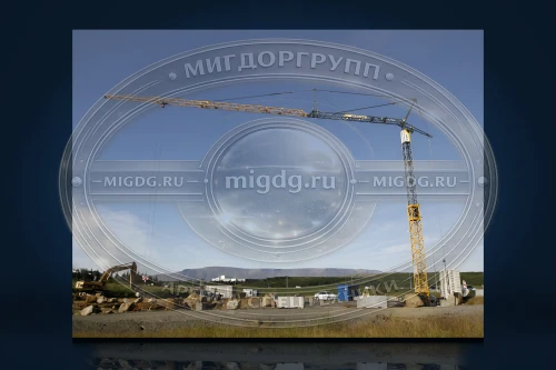 Быстромонтируемый башенный кран Liebherr 53 K