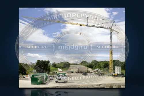 Быстромонтируемый башенный кран Liebherr 125 K