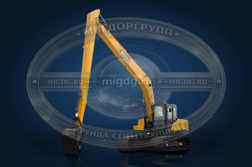 Длиннорукий гусеничный экскаватор Sany SY245H Long Reach