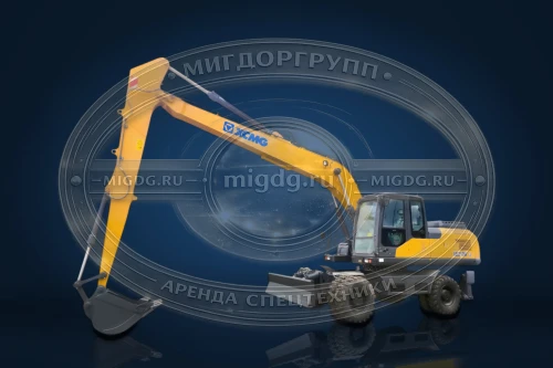 Длиннорукий колесный экскаватор XCMG XE210WLL