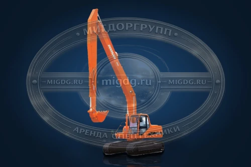 Длиннорукий гусеничный экскаватор Doosan DX225LC-3 SLR