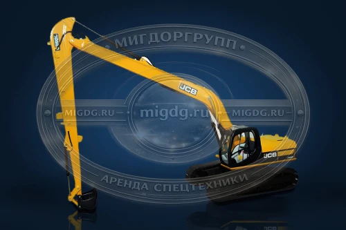 Длиннорукий гусеничный экскаватор JCB JS260LC Long Reach
