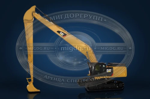 Длиннорукий гусеничный экскаватор Caterpillar 345 CL LR