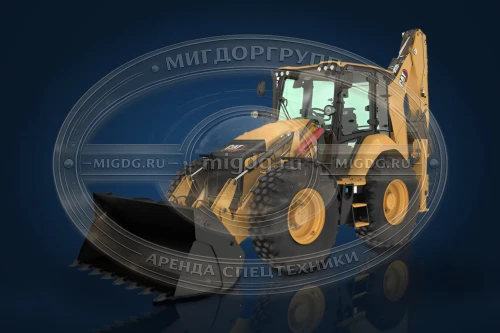 Экскаватор-погрузчик Caterpillar 444