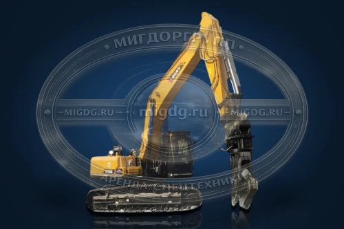 Гусеничный экскаватор Sany SY330H с гидроножницами HYPER DYC-2000