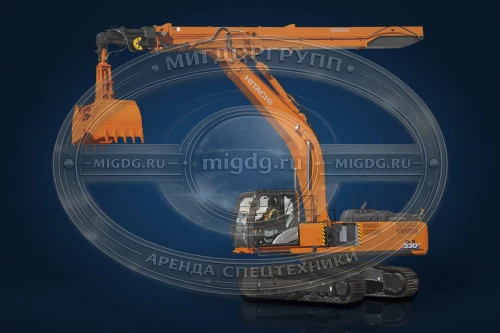Гусеничный грейфер Hitachi ZX330LC