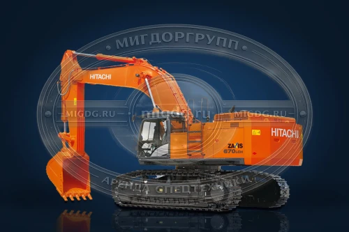 Гусеничный экскаватор Hitachi ZX670LCН