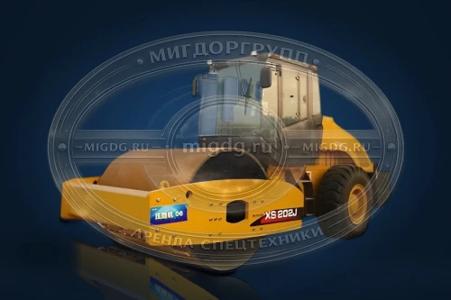 Грунтовый одновальцовый виброкаток XCMG XS202E