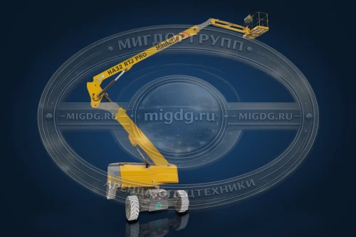 Коленчатый дизельный подъемник Haulotte HA32 RTJ PRO