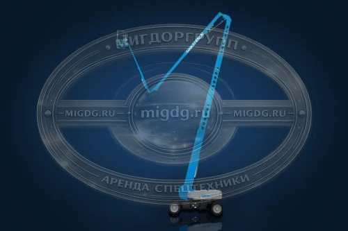 Коленчатый дизельный подъемник Genie ZX-135/75