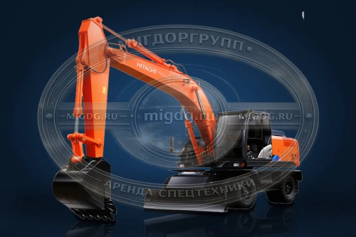 Колесный экскаватор Hitachi ZX210W-5A