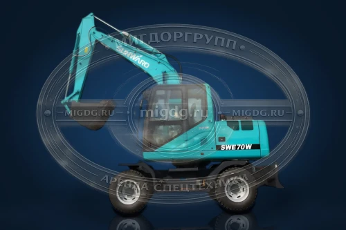 Колесный экскаватор Sunward SWE70W