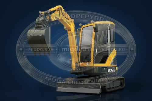 Мини-экскаватор гусеничный Hyundai R27Z-9