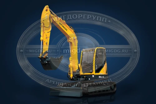 Мини-экскаватор гусеничный Hyundai R80CR-9