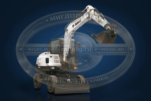 Мини-экскаватор колесный Bobcat E55W