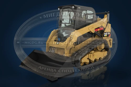 Мини-погрузчик гусеничный Caterpillar 259D3