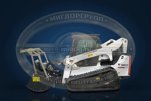 Гусеничный мини-погрузчик Bobcat T770 с мульчером Ferri TSKQ/F