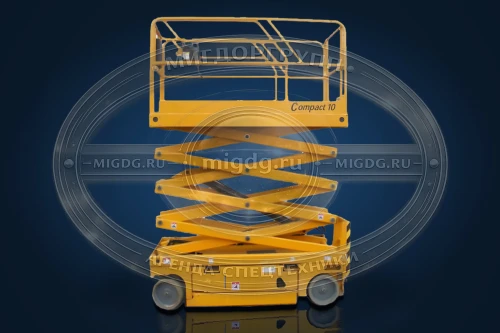 Ножничный электроподъемник Haulotte Compact 10