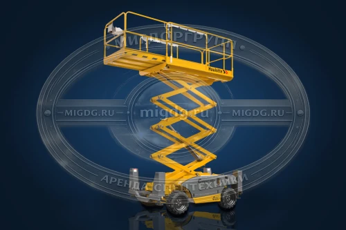Ножничный дизельный подъемник Haulotte Compact 10 DX