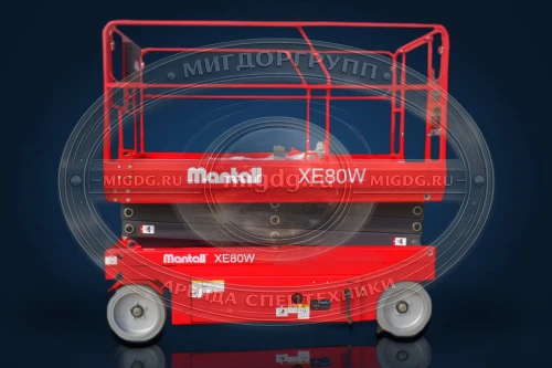 Ножничный электроподъемник Mantal XE80W
