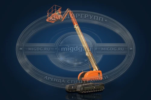 Телескопический гусеничный дизельный подъемник JLG 660SJC