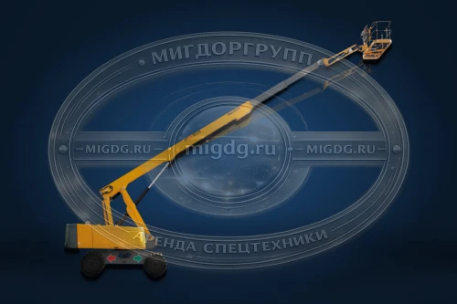 Телескопический дизельный подъемник Haulotte HT28 RTJ PRO