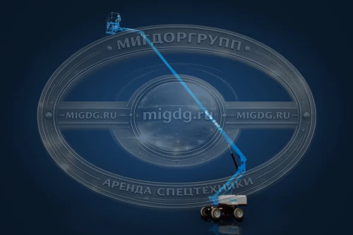Телескопический дизельный подъемник Genie S-80 J