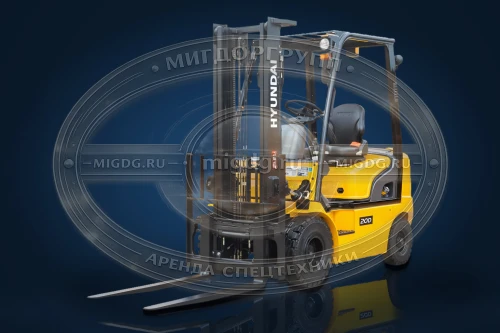 Вилочный дизельный погрузчик Hyundai 20D-7SA