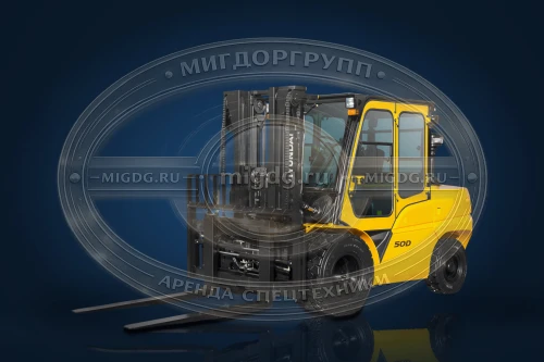 Вилочный дизельный погрузчик Hyundai 50D-9SA