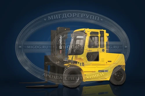 Вилочный дизельный погрузчик Hyundai 80D-7E