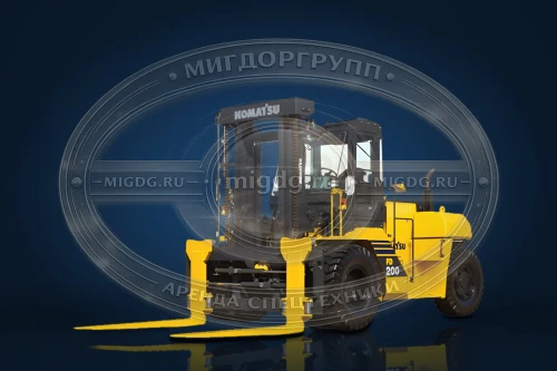 Вилочный дизельный погрузчик Komatsu FD200-7
