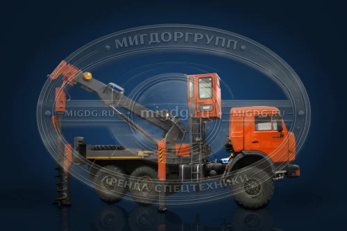 Бурильно-крановая машина Taurus 086A на базе Камаз-43118